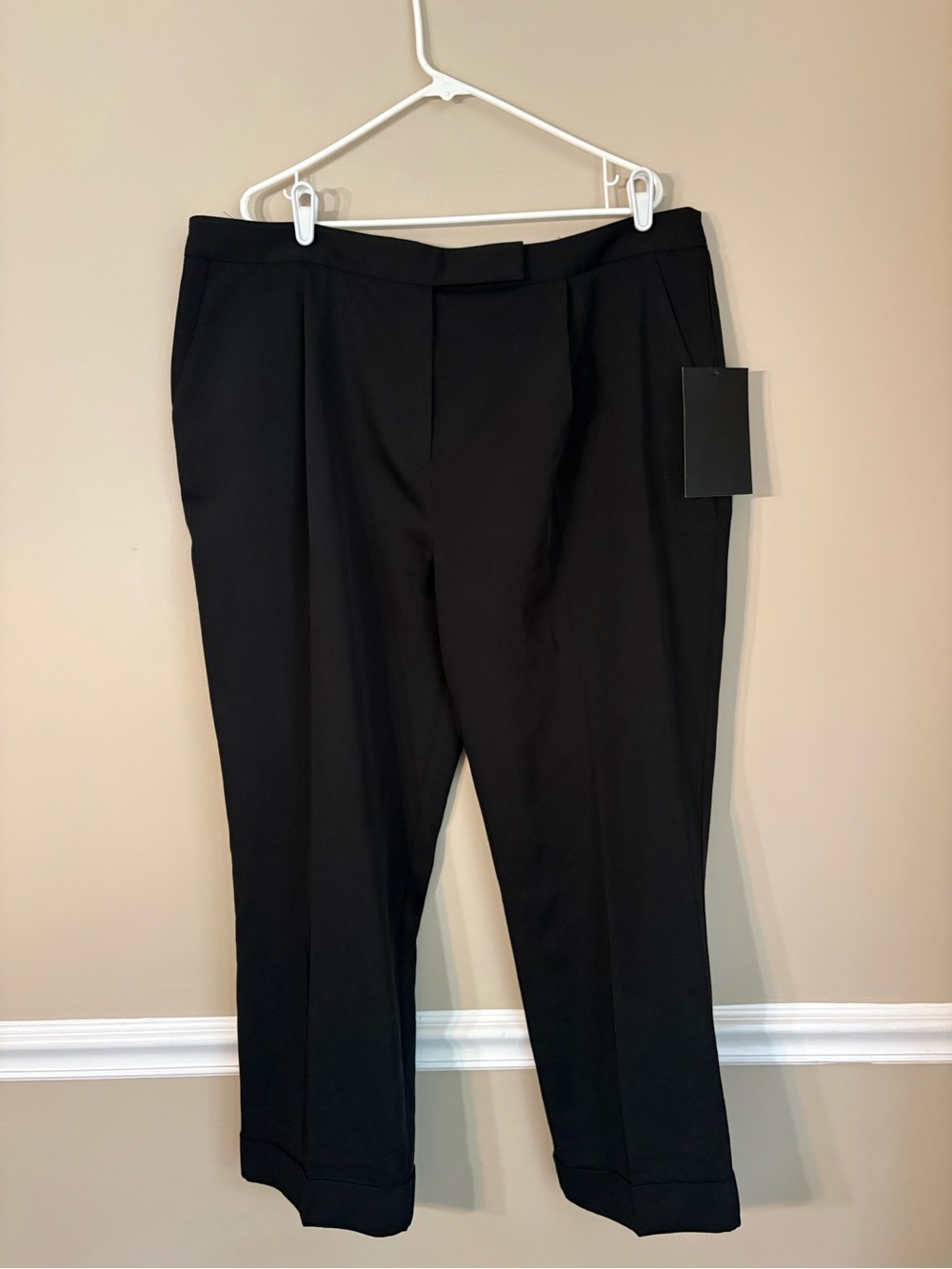TUCKERNUCK  NWT. WOMEN’S black dress pants size XXXL  (42x 27”) - Picture 2 of 4